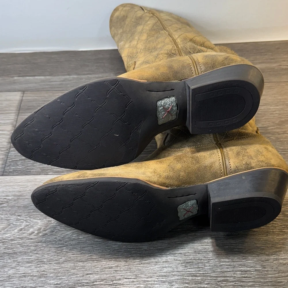 Twisted X Tan Western Cowboy Boots men’s size 13